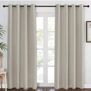Blackout Curtains Beige